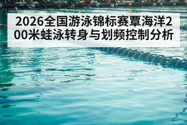 competitive swimming pool lanes
